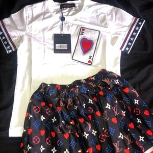 Girls Brand name skirt outfit, great quality